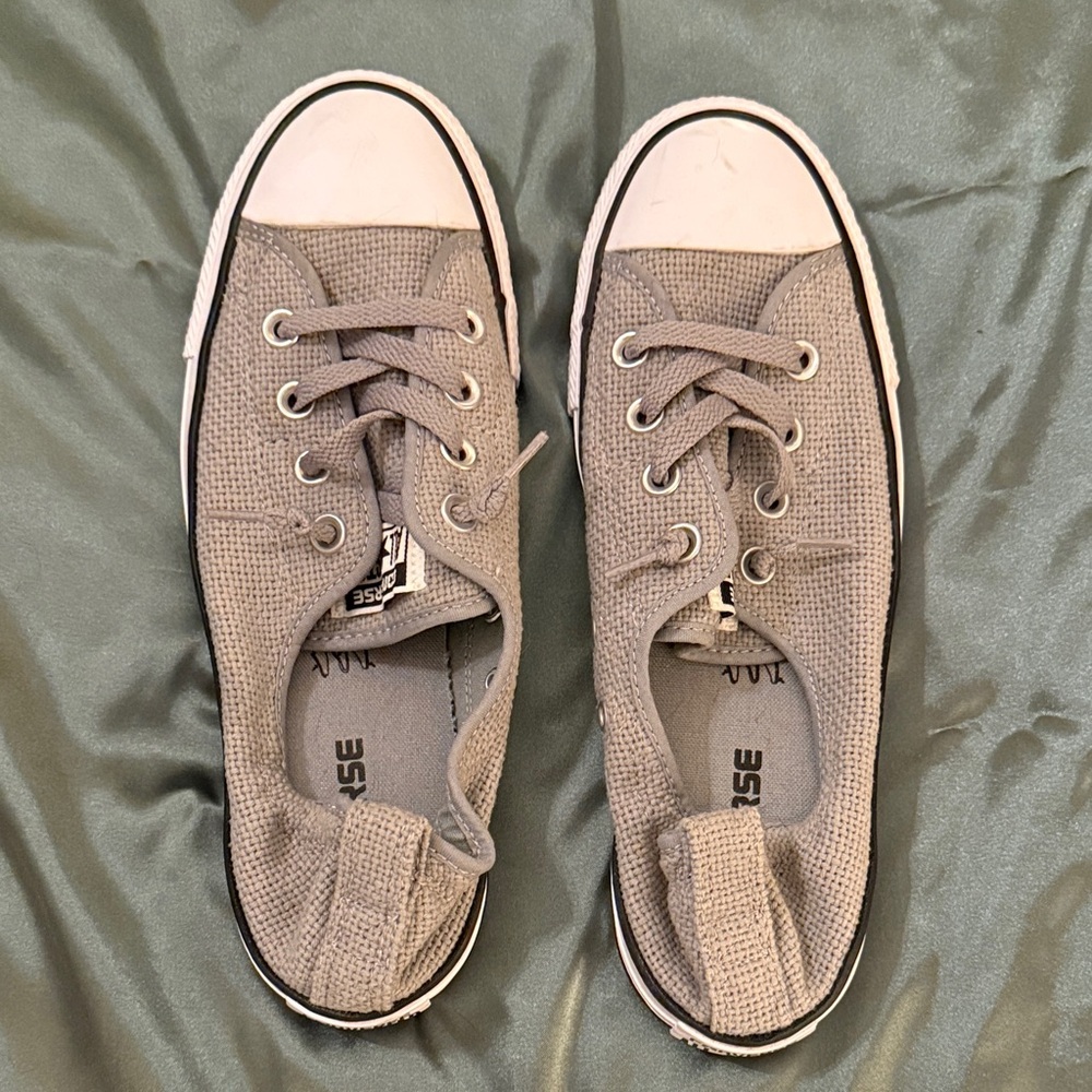Converse Textured Gray Sneakers